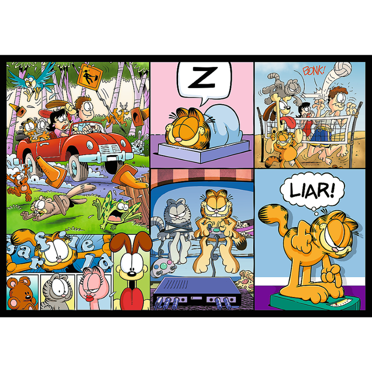 Trefl, Garfield nie lubi poniedziałków, puzzle, 4-250 elementów