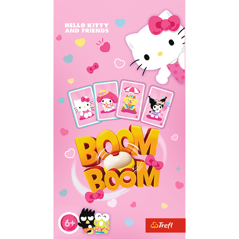 Trefl, Hello Kitty, Boom Boom, gra karciana
