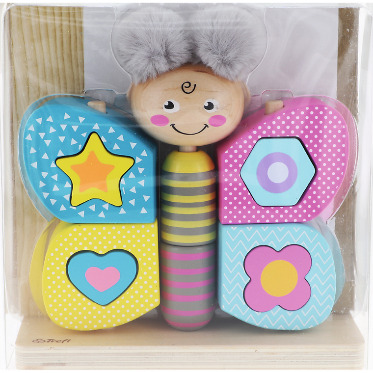 Trefl, Hi Butterfly, zabawka drewniana