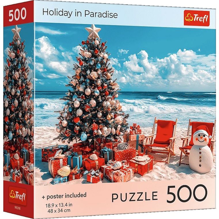 Trefl, Holiday in Paradise, USA, puzzle, 500 elementów