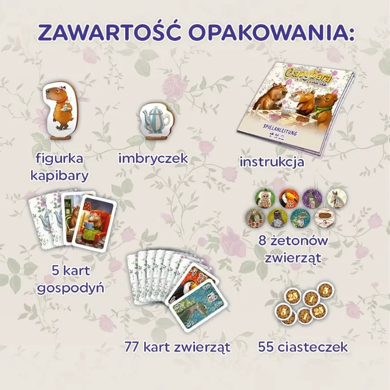 Trefl, Kapibary Herbaciary, familijna gra karciana