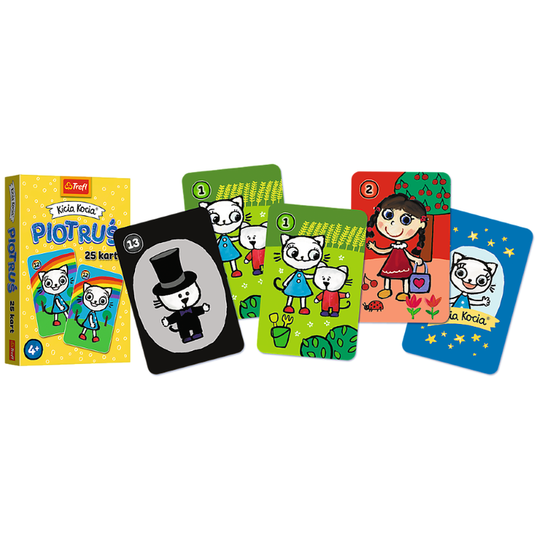 Trefl, Kicia Kocia, Piotruś, gra karciana