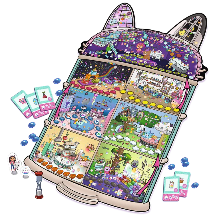 Trefl, Koci Domek Gabi, Spy Guy, Detektyw Miau, gra familijna