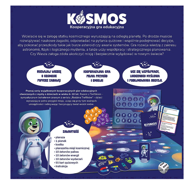 Trefl, Kosmos, gra edukacyjna