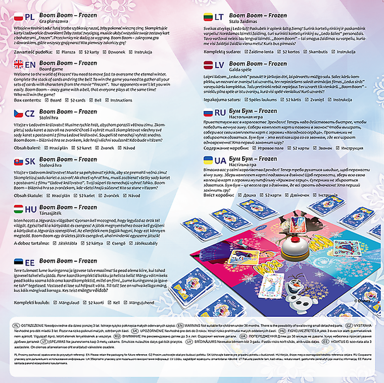 Trefl, Kraina Lodu, Boom Boom, gra zręcznościowa