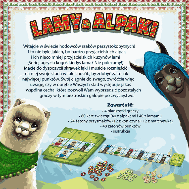 Trefl, Lamy i Alpaki, gra familijna
