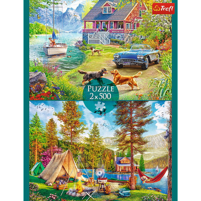 Trefl, Letni relaks, puzzle, 2-500 elementów
