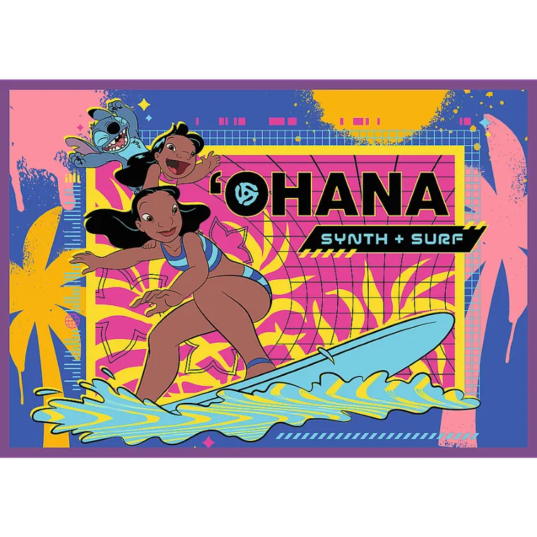 Trefl, Lilo i Stitch, Niezwykły Stitch, puzzle, 4-250 elementów