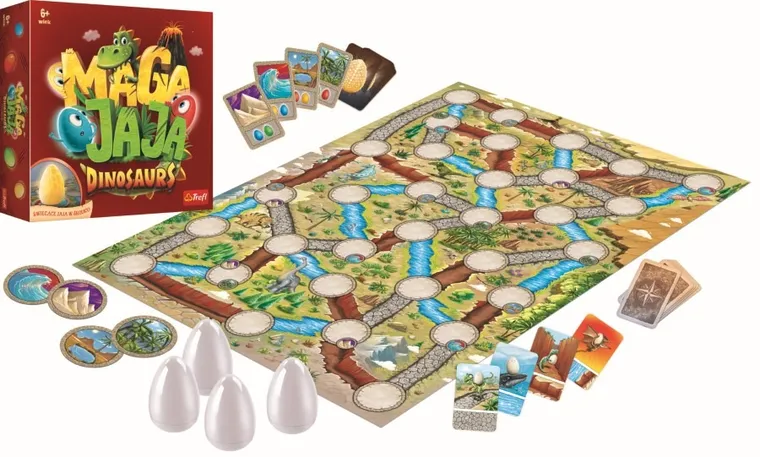 Trefl, Magajaja, Dinosaurs, gra familijna