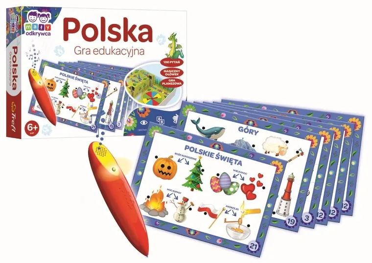 Trefl, Magiczny ołówek, Polska, gra edukacyjna