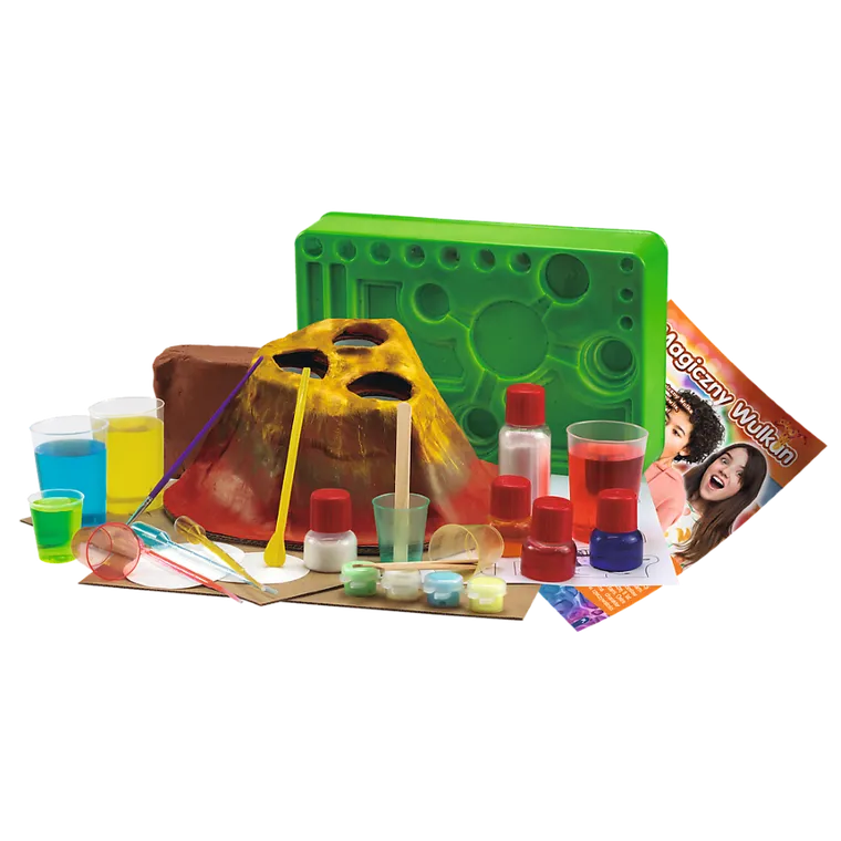 Trefl, Magiczny Wulkan, wulkaniczne eksperymenty, zestaw edukacyjny