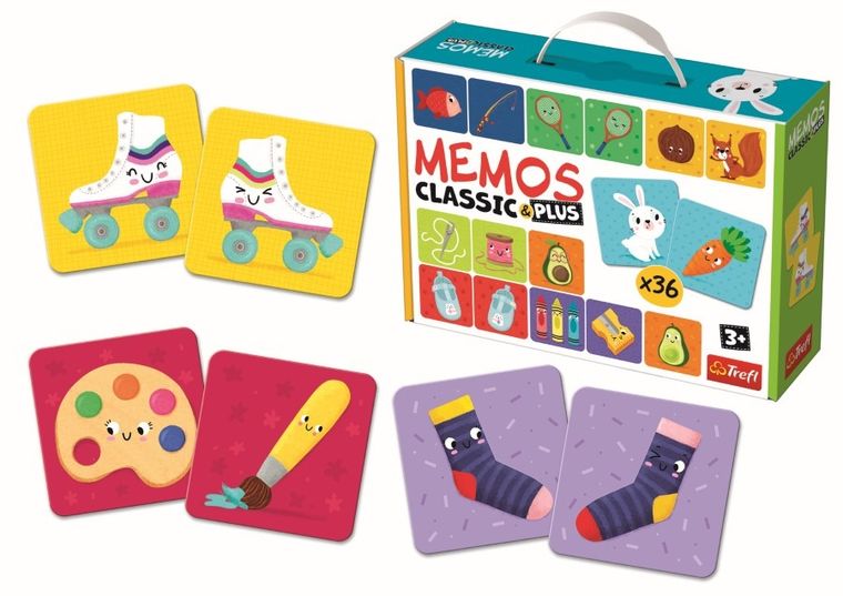 Trefl, Memos Classic & Plus, gra familijna
