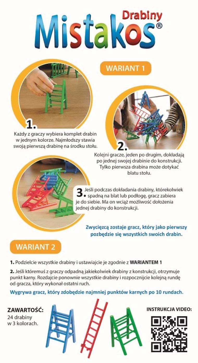 Trefl, Mistakos, Drabiny, gra zręcznościowa
