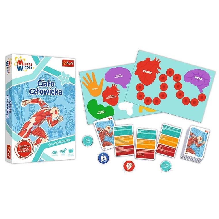 Trefl, Mistrz Wiedzy, Ciało człowieka, gra edukacyjna
