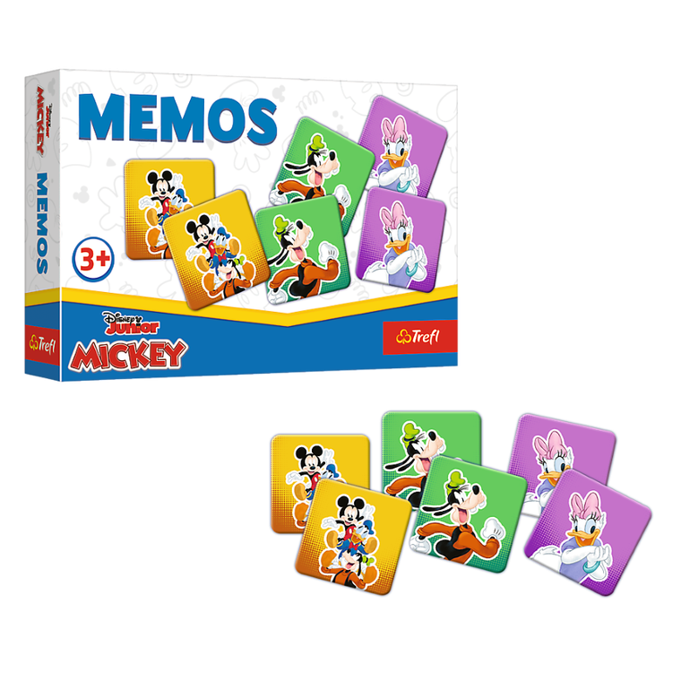 Trefl, Myszka Miki, Memo Mini, gra pamięciowa