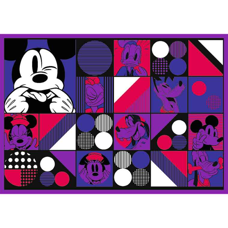 Trefl, Myszka Miki, Seria przygód Myszki Miki, puzzle, 4-250 elementów