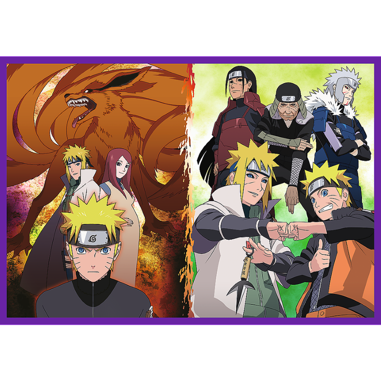 Trefl, Naruto Shippuden, Przygody Naruto Uzumaki, puzzle, 4-250 elementów