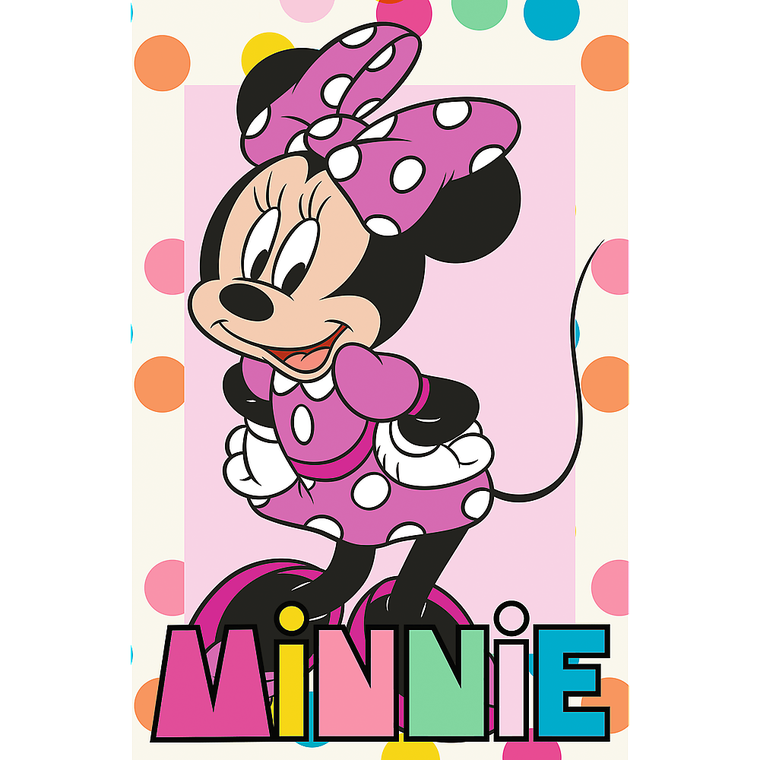 Trefl, Premium Plus Kids, Myszka Minnie, Uśmiech Minnie, puzzle, 60 elementów