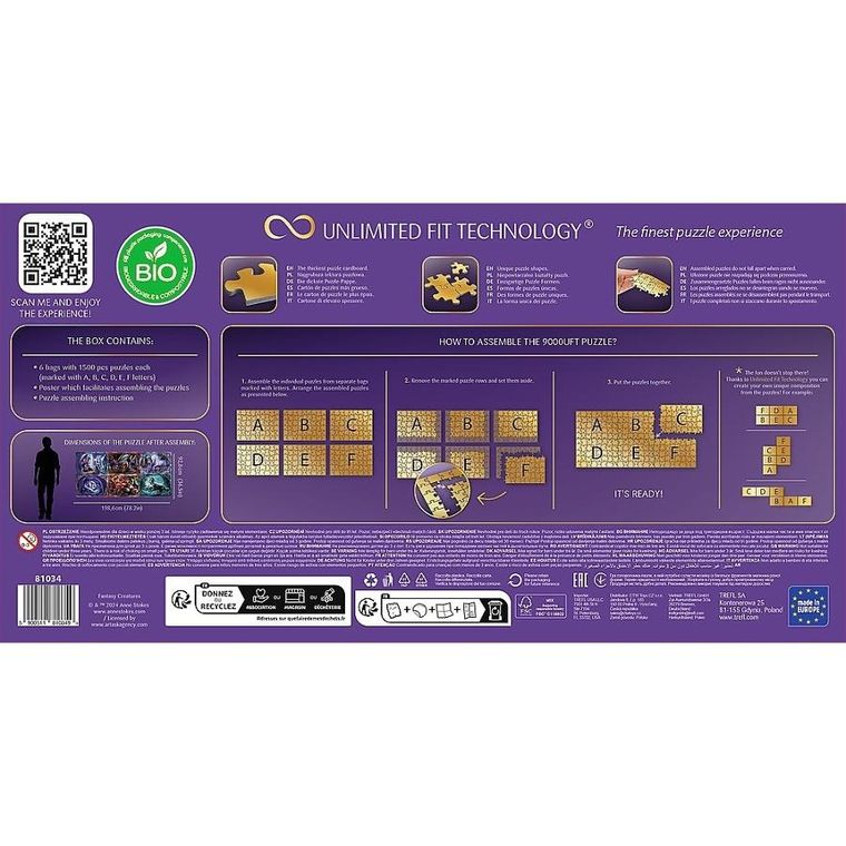 Trefl, Prime UFT, Anne Stokes With Fee, puzzle, 9000 elementów