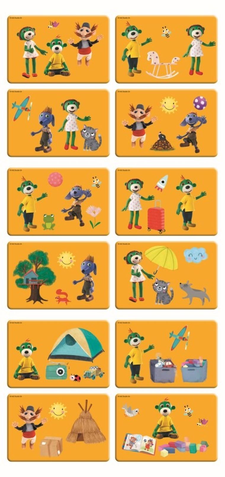 Trefl, Primo, Rodzina Trefl, Primoików, Trefl, Primoikowy dzień, puzzle magnetyczne