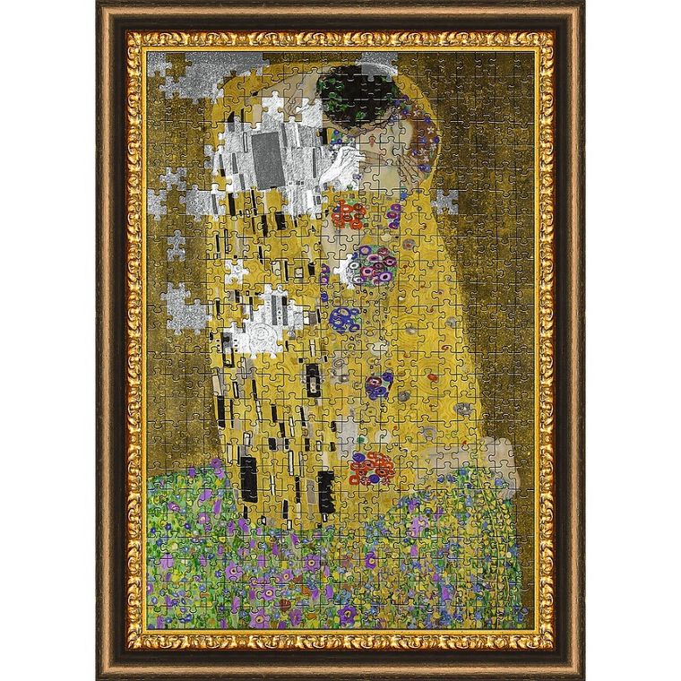 Trefl, PuzzloRama, Pocałunek, Gustav Klimt, puzzle, 500 elementów