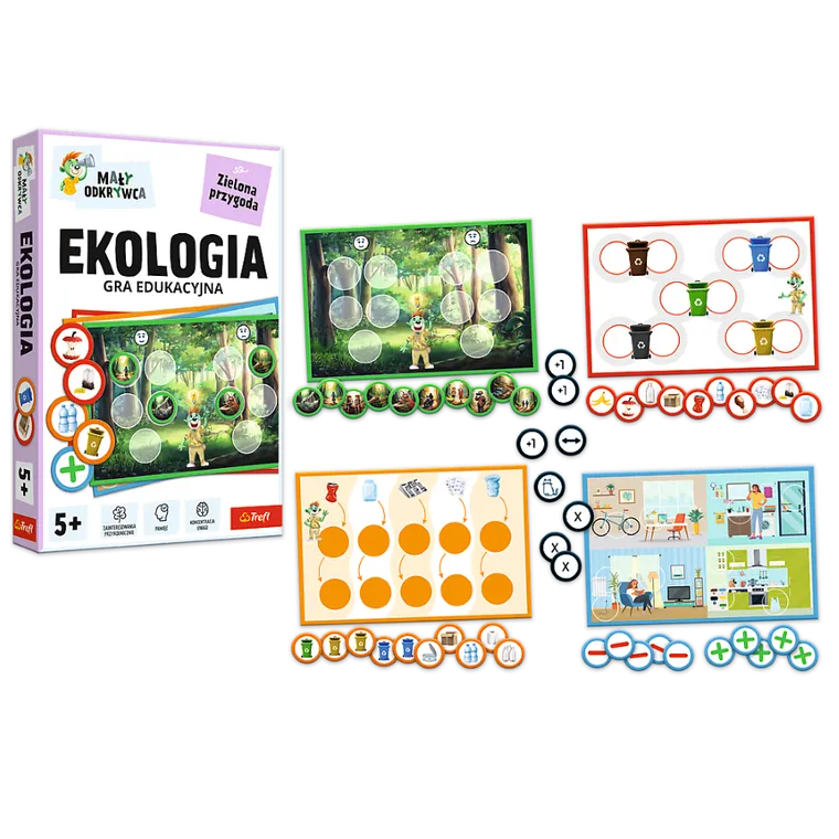 Trefl, Rodzina Treflików, Mały Odkrywca, Ekologia, gra edukacyjna