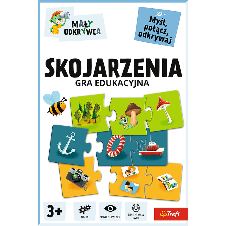 Trefl, Rodzina Treflików, Mały Odkrywca, Skojarzenia, gra edukacyjna