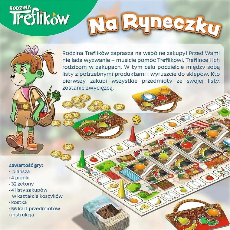 Trefl, Rodzina Treflików, Na ryneczku, gra familijna