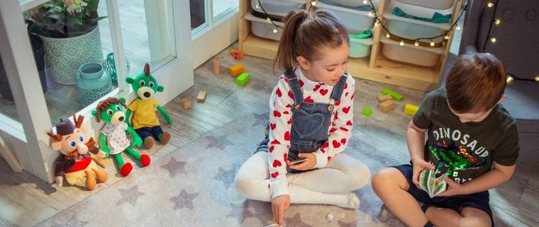 Trefl, Rodzina Treflików, Pluszowy Mały Wujcio, maskotka, 27 cm