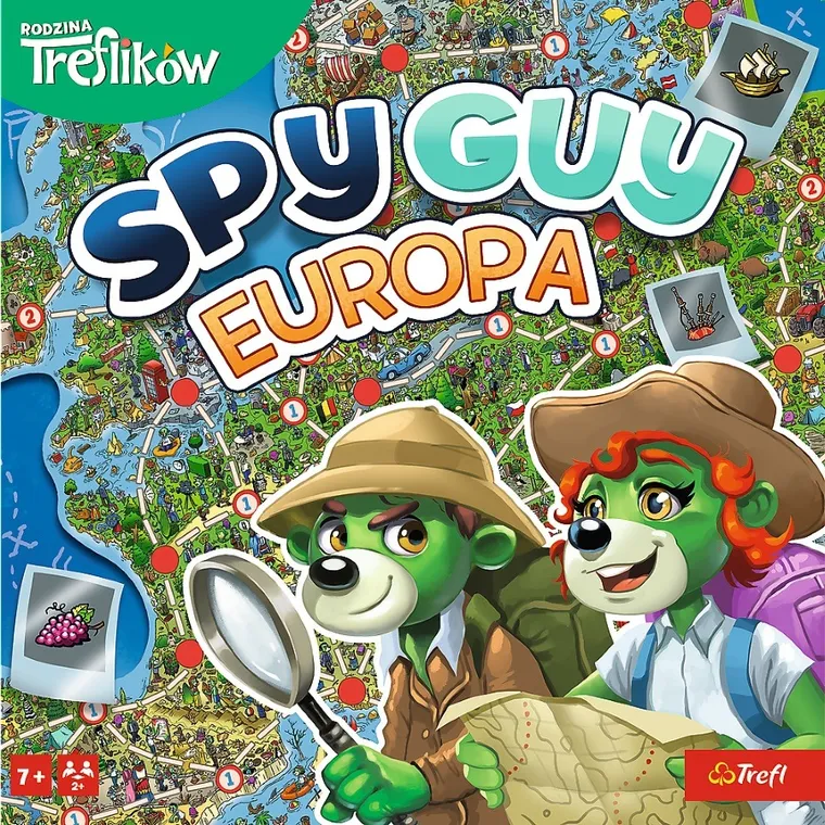 Trefl, Rodzina Treflików, Spy Guy Europa, gra familijna