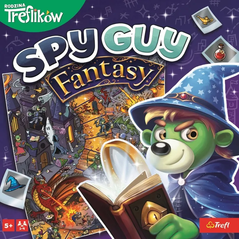 Trefl, Rodzina Treflików, Spy Guy Fantasy, gra familijna