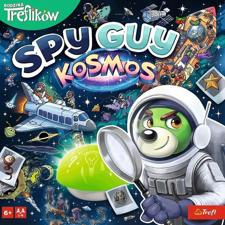 Trefl, Rodzina Treflików, Spy Guy, Kosmos, gra familijna