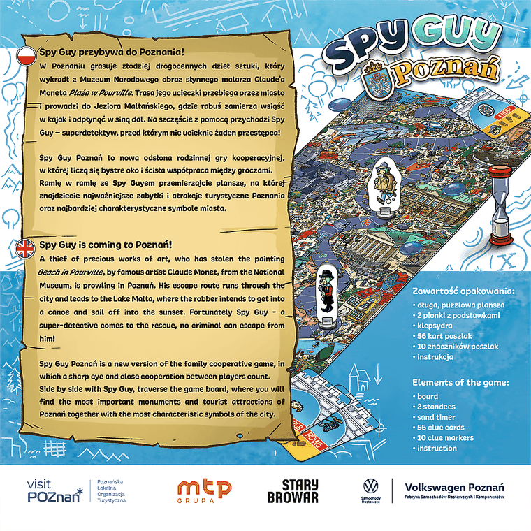 Trefl, Rodzina Treflików, Spy Guy Poznań, gra familijna