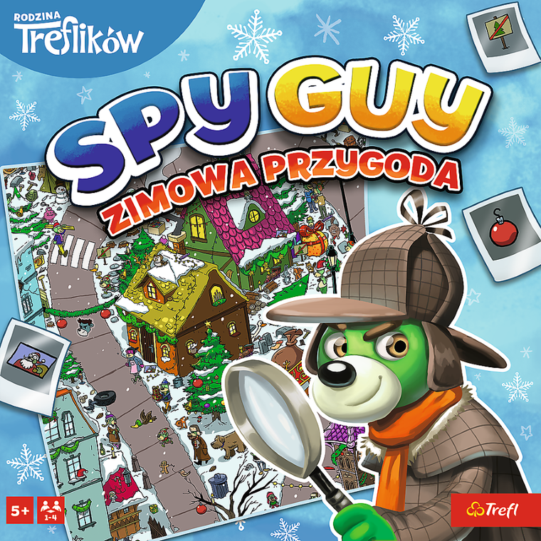 Trefl, Rodzina Treflików, Spy Guy Zimowa Przygoda, gra familijna