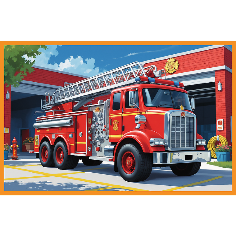 Trefl, Rodzina Treflików, Zabawy z Treflikami, puzzle, 2-24 elementów