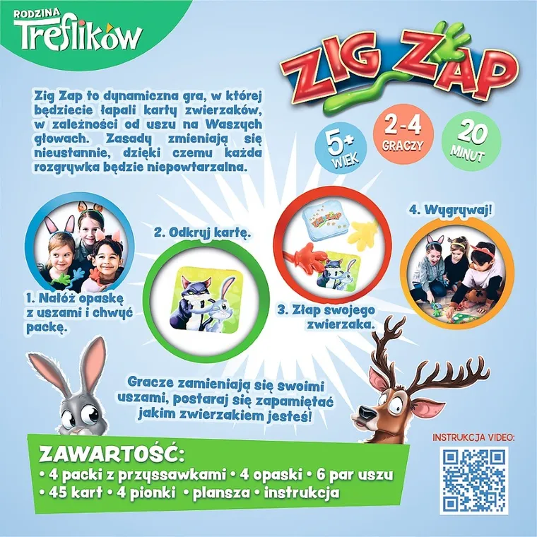 Trefl, Rodzina Treflików, Zig Zap, gra zręcznościowa