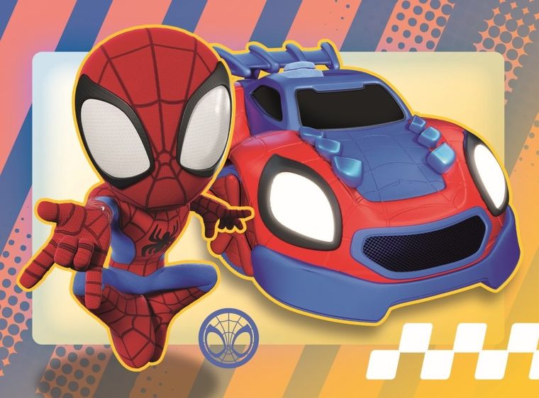 Trefl, Spidey i super-kumple, Niesamowity Spidey, puzzle mini maxi, 20 elementów, 1 szt.