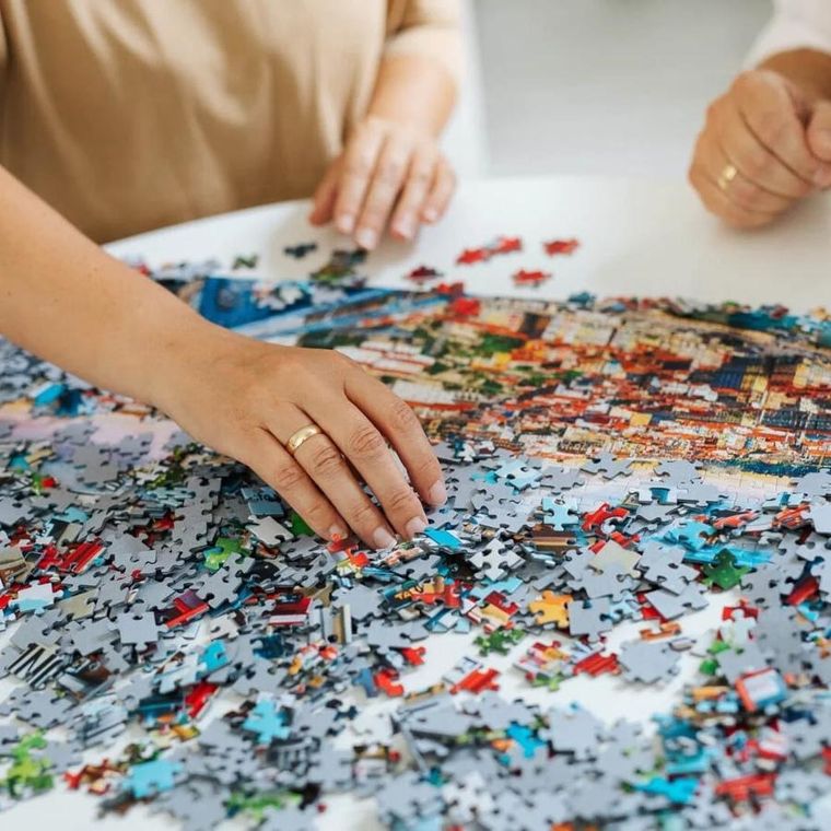 Trefl, Star Wars, The Mandalorian, Podróż Grogu, puzzle, 1000 elementów
