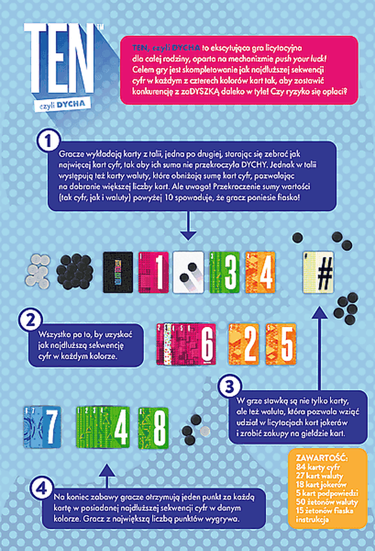 Trefl, Ten, czyli dycha, gra familijna