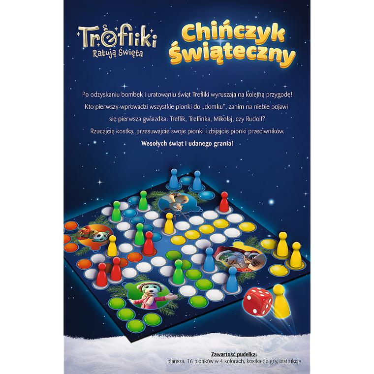 Trefl, Trefliki, Chińczyk Świąteczny, gra familijna