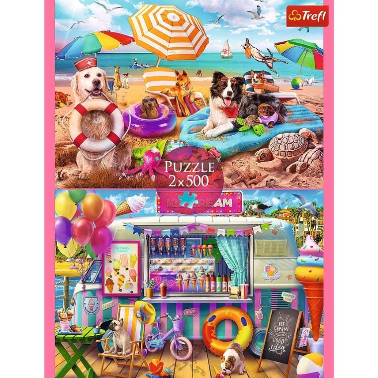 Trefl, Wakacyjny czas, puzzle, 2-500 elementów