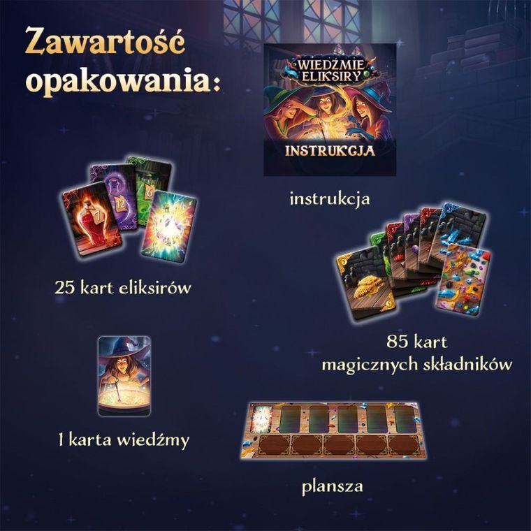 Trefl, Wiedźmie eliksiry, gra karciana