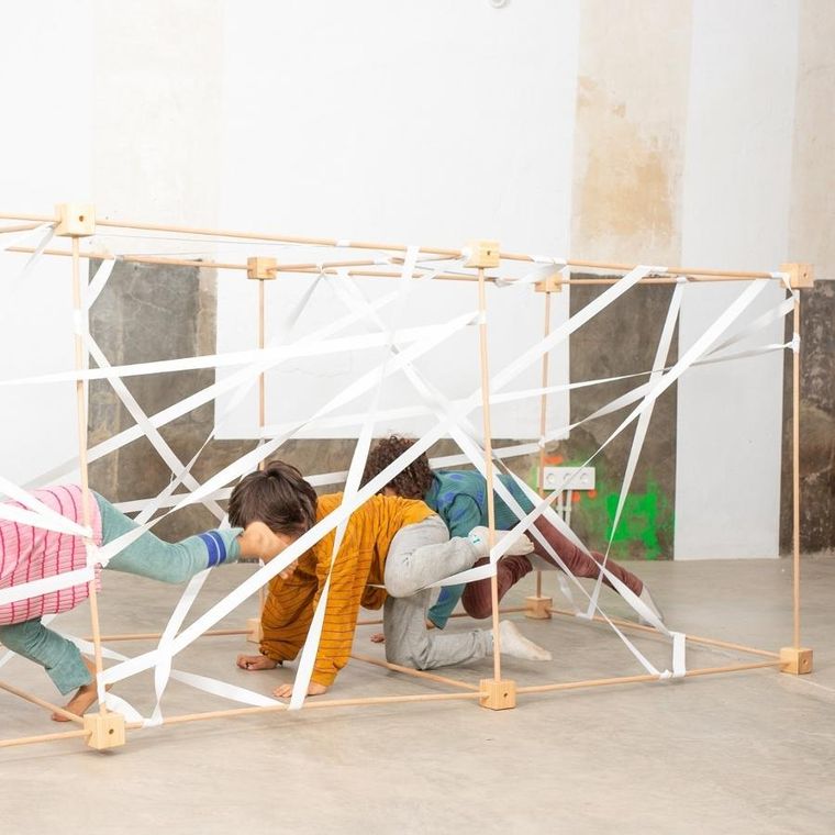 Trigonos, Cubic, drewniane klocki konstrukcyjne, 20 elementów