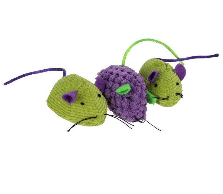 Trik&Roll, zabawka dla kota, myszki, 3 szt.