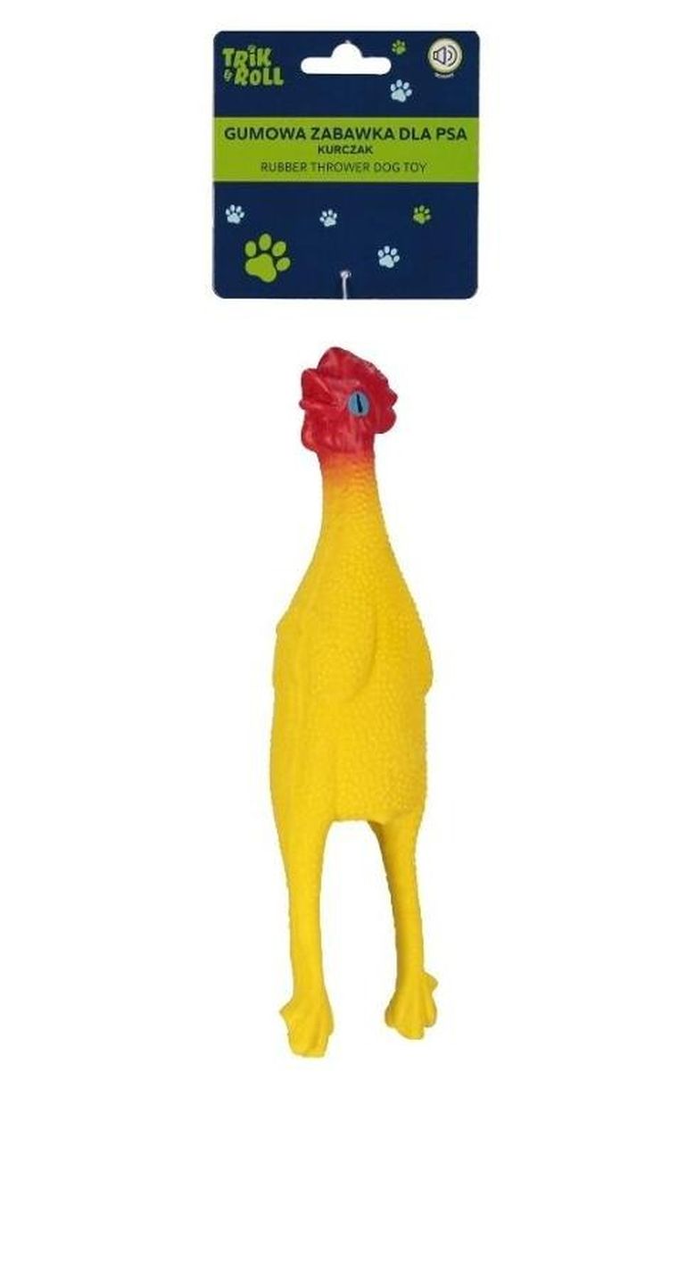Trik&Roll, zabawka gumowa dla psa, kurczak
