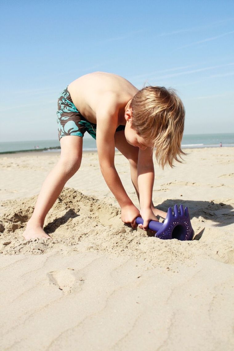 Triplet Quut, wielofunkcyjna łopatka do piasku, Calypso Pink