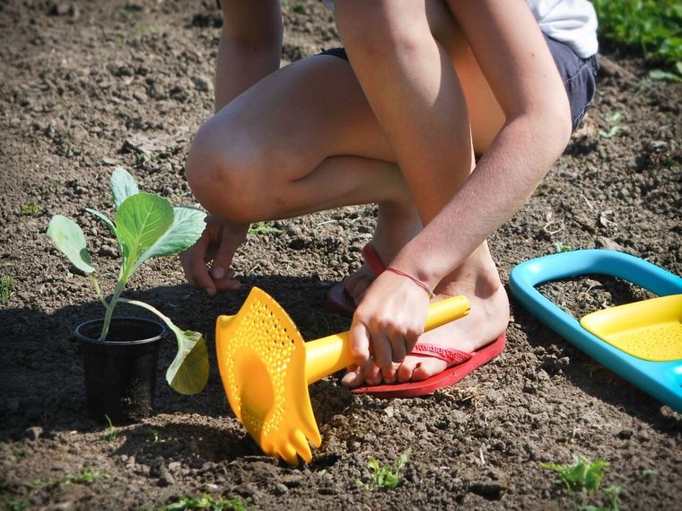 Triplet Quut, wielofunkcyjna łopatka do piasku, Lagoon Green