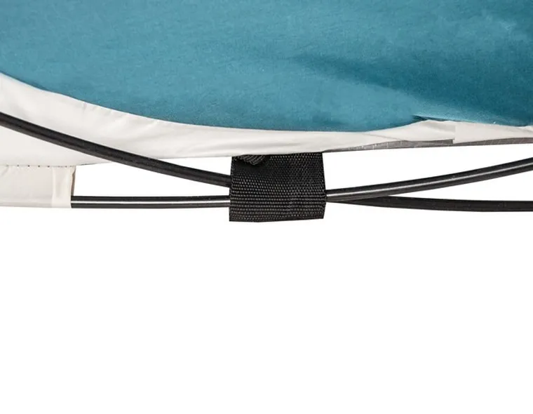 Trizand, namiot plażowy, turkusowo-szary, 145-100-70 cm