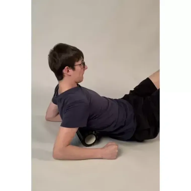 Trizand, roller joga, wałek do masażu, czarny