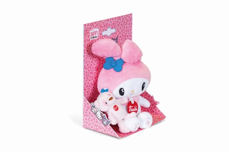 Trudi, Hello Kitty, My Melody z misiem, maskotka, XS